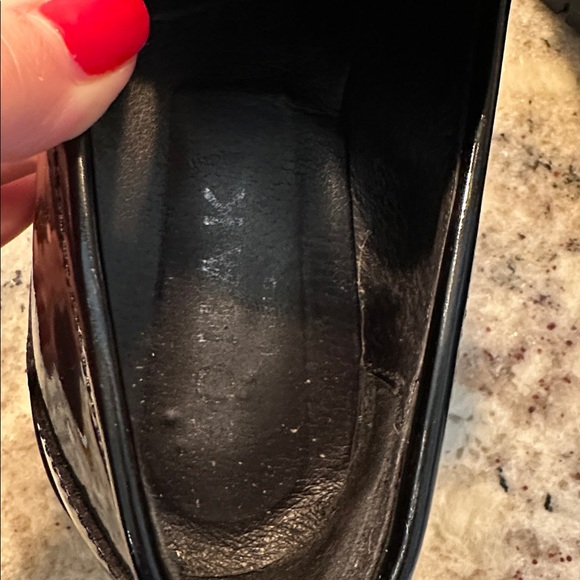 Jonak Black patent leather platform loafer - Picture 5 of 10